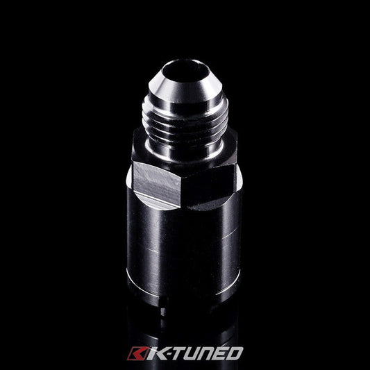 K-Tuned 3/8 EFI to 6AN Fitting - Threaded Locking Clip