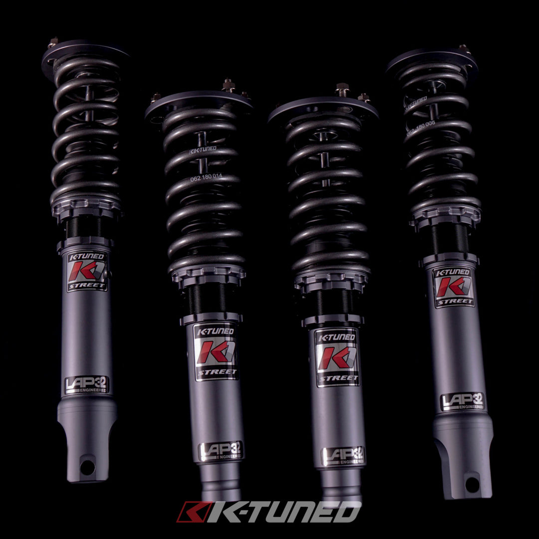 K Tuned K1 Street Coilovers | 88-91 Civic | 90-93 Integra