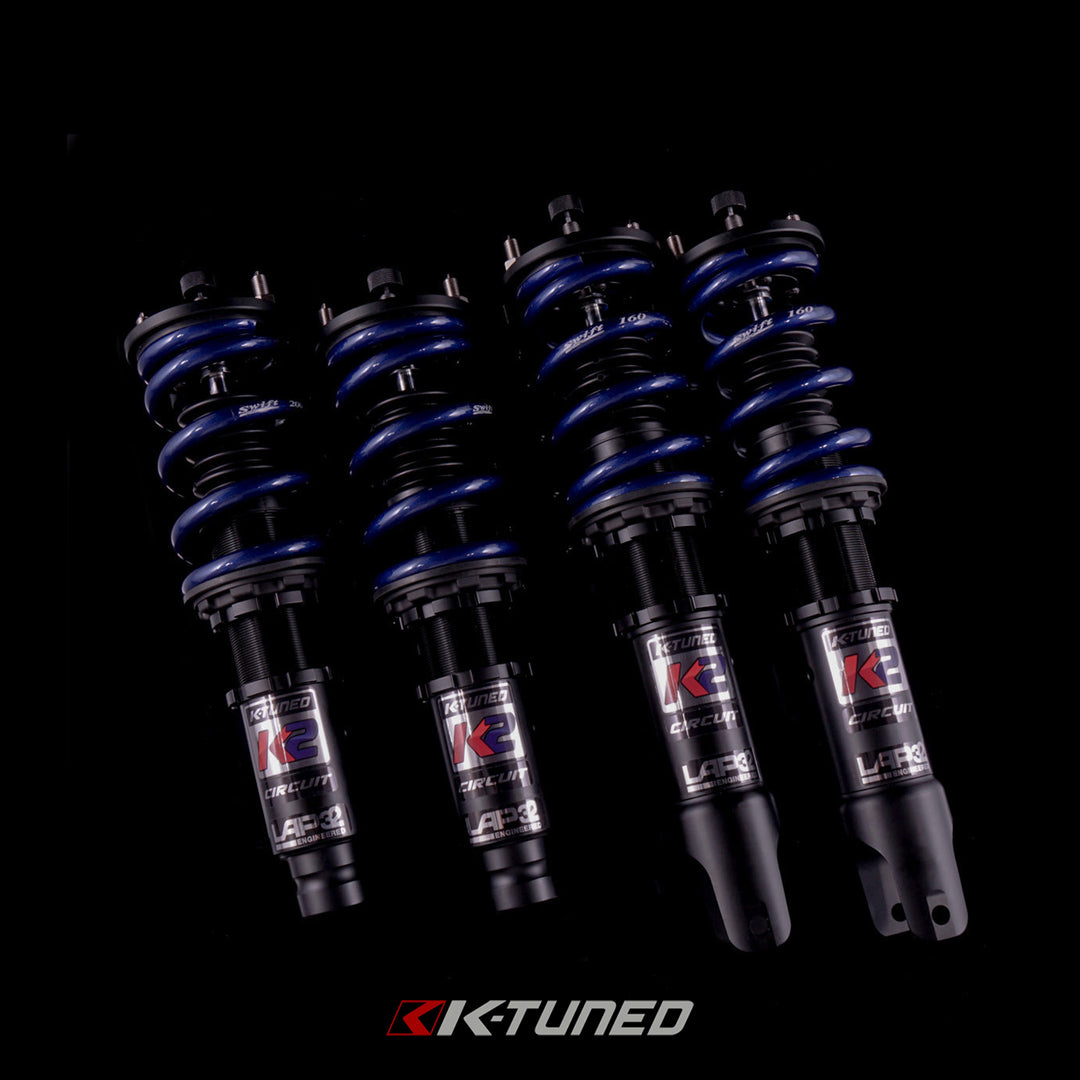 K Tuned K2 Circuit Coilovers | 00-09 Honda S2000