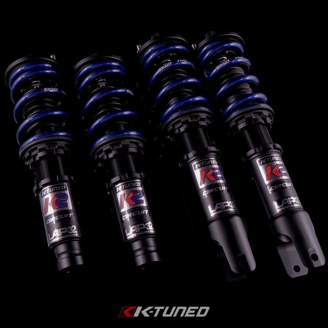 K Tuned K2 Circuit Coilovers | 00-09 Honda S2000
