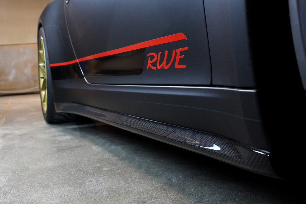 APR Performance Carbon Fiber Side Rocker Extensions Porsche GT3 | Porsche GT3 2013-2016Install2