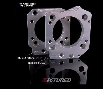 K-Tuned - ZDX Throttle Body Adapter
