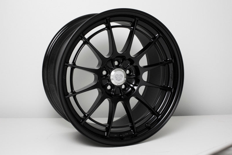 Enkei NT03+M 18x9.5 5x100 40mm Offset Black Wheel- 3658958040BK
