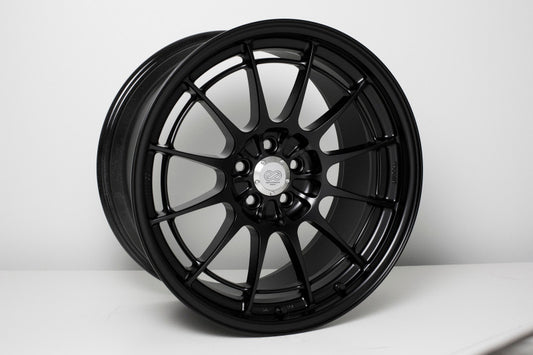 Enkei NT03+M 18x9.5 5x100 40mm Offset Black Wheel- 3658958040BK