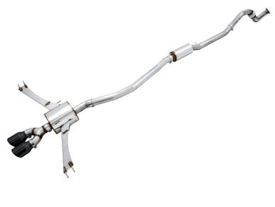 AWE Tuning 1oth Gen Civic Si Touring Edition Exhaust w/Front Pipe & Dual Diamond Black Tips