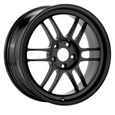 Enkei RPF1 17x9 5x114.3 45mm Offset 73mm Bore Matte Black Wheel RX8 - 3797906545BK