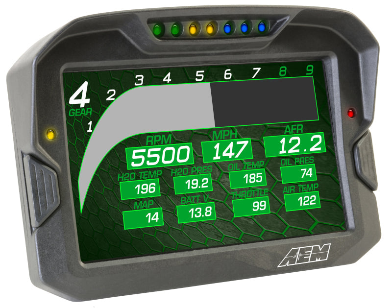 AEM CD-7 Race Dash Carbon Fiber