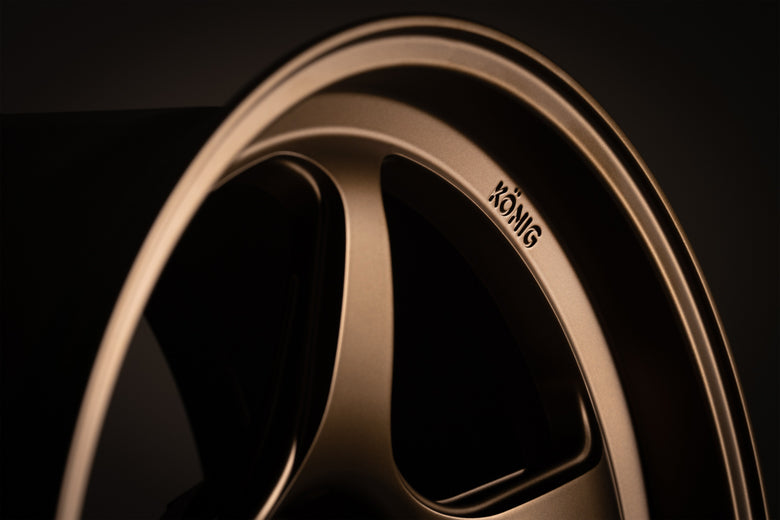 Konig Hyperspec 18x8 5X114.3 ET35 Anthracite Metallic Wheel w/ Mirror Machined Lip
