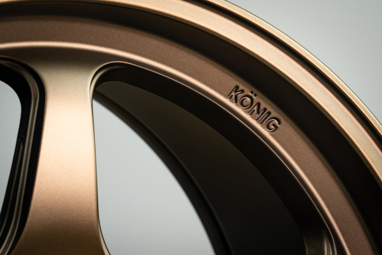 Konig Hyperspec 18x8 5X114.3 ET35 Anthracite Metallic Wheel w/ Mirror Machined Lip