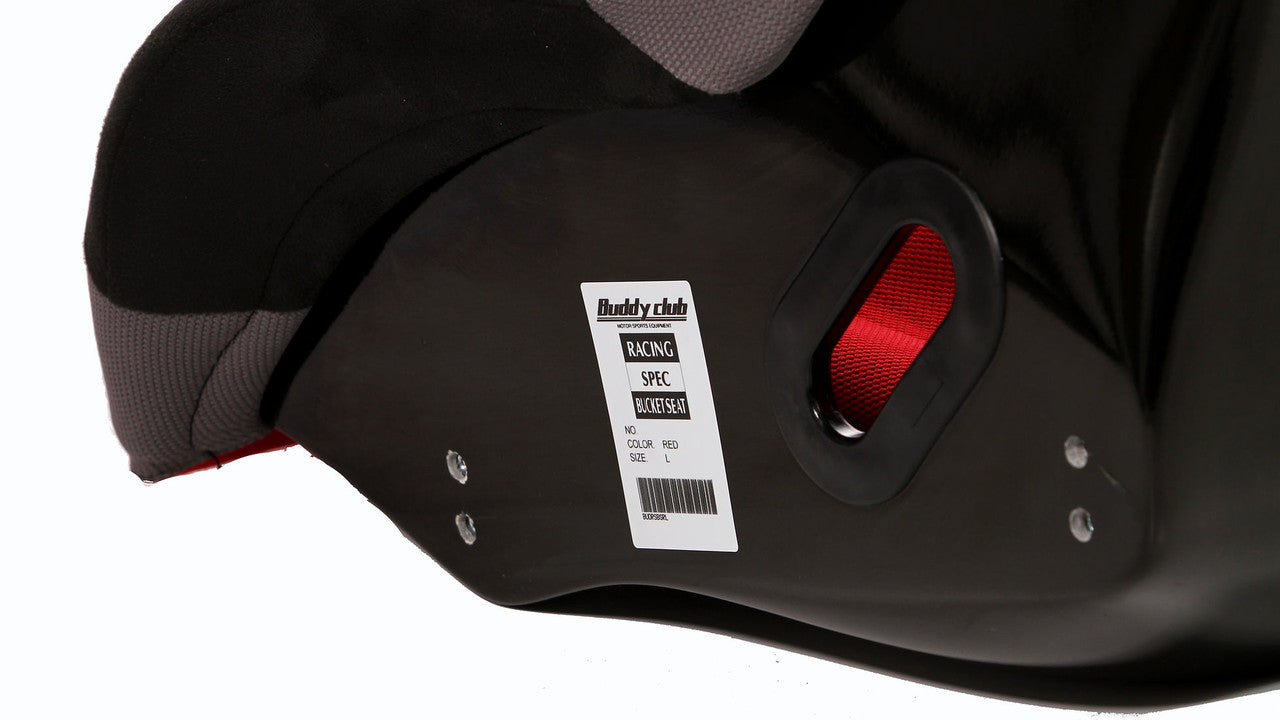 Buddy Club Racing Spec Bucket Seat (Wide) Black image 1
