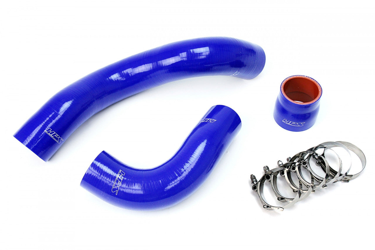 HPS Blue Reinforced Silicone Intercooler Hose Kit for Honda 17-19 Civic Type R 2.0L Turbo (HPS-57-1697-BLUE)