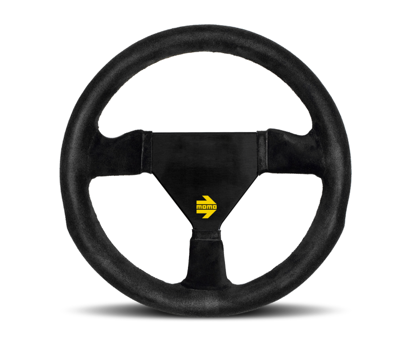 Momo MOD11 Steering Wheel 260 mm - Black Suede/Black Spokes - R1920/26S