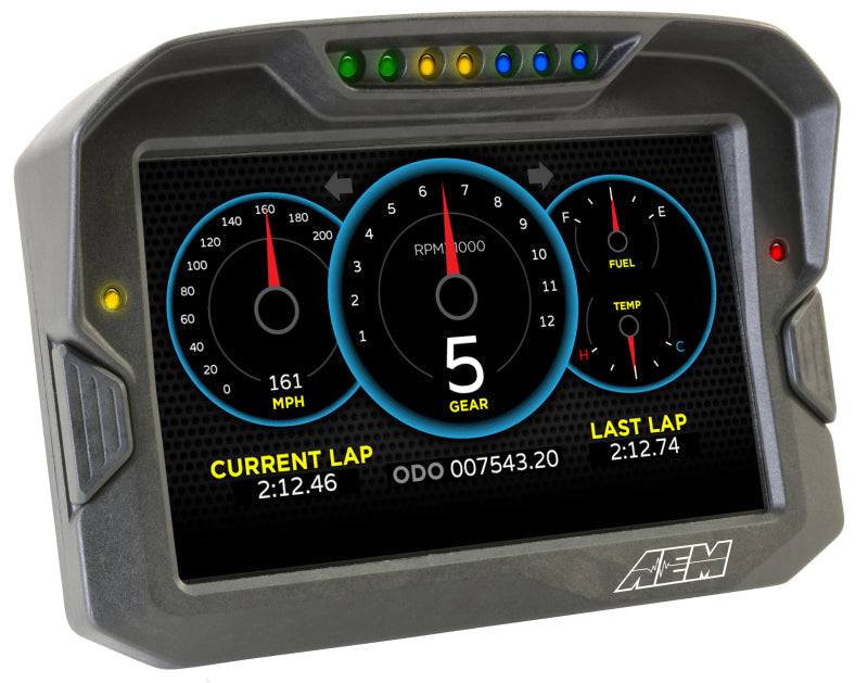 AEM CD-7 Race Dash Carbon Fiber