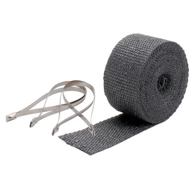 DEI Exhaust Wrap Kit - Pipe Wrap and Locking Tie - Black - 10119