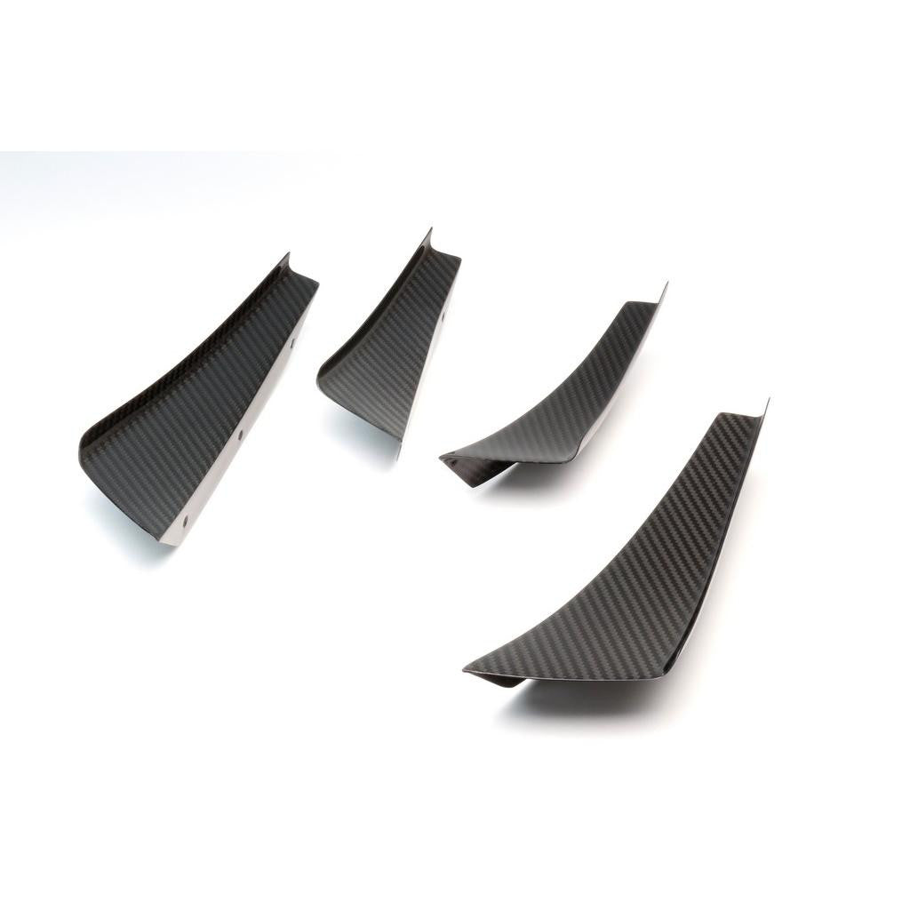 APR Performance Front Bumper Canards | Honda Civic Type R FK8