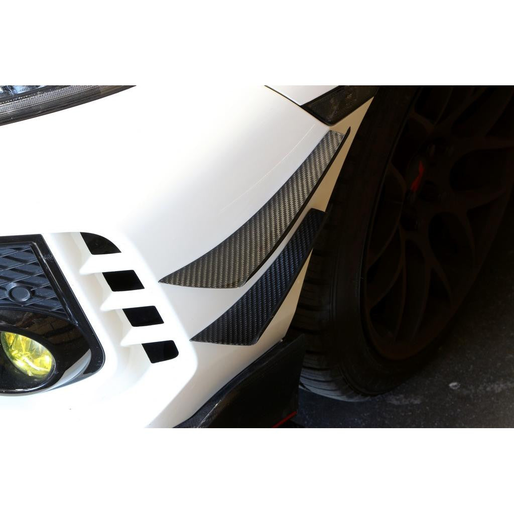 APR Performance Front Bumper Canards | Honda Civic Type R FK8 Install 3