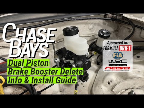 Chase Bays 2013+ Toyota 86/GR86 Dual Piston Brake Boost Delete w/Bolt-On 6:1 Pedal Ratio for ABS