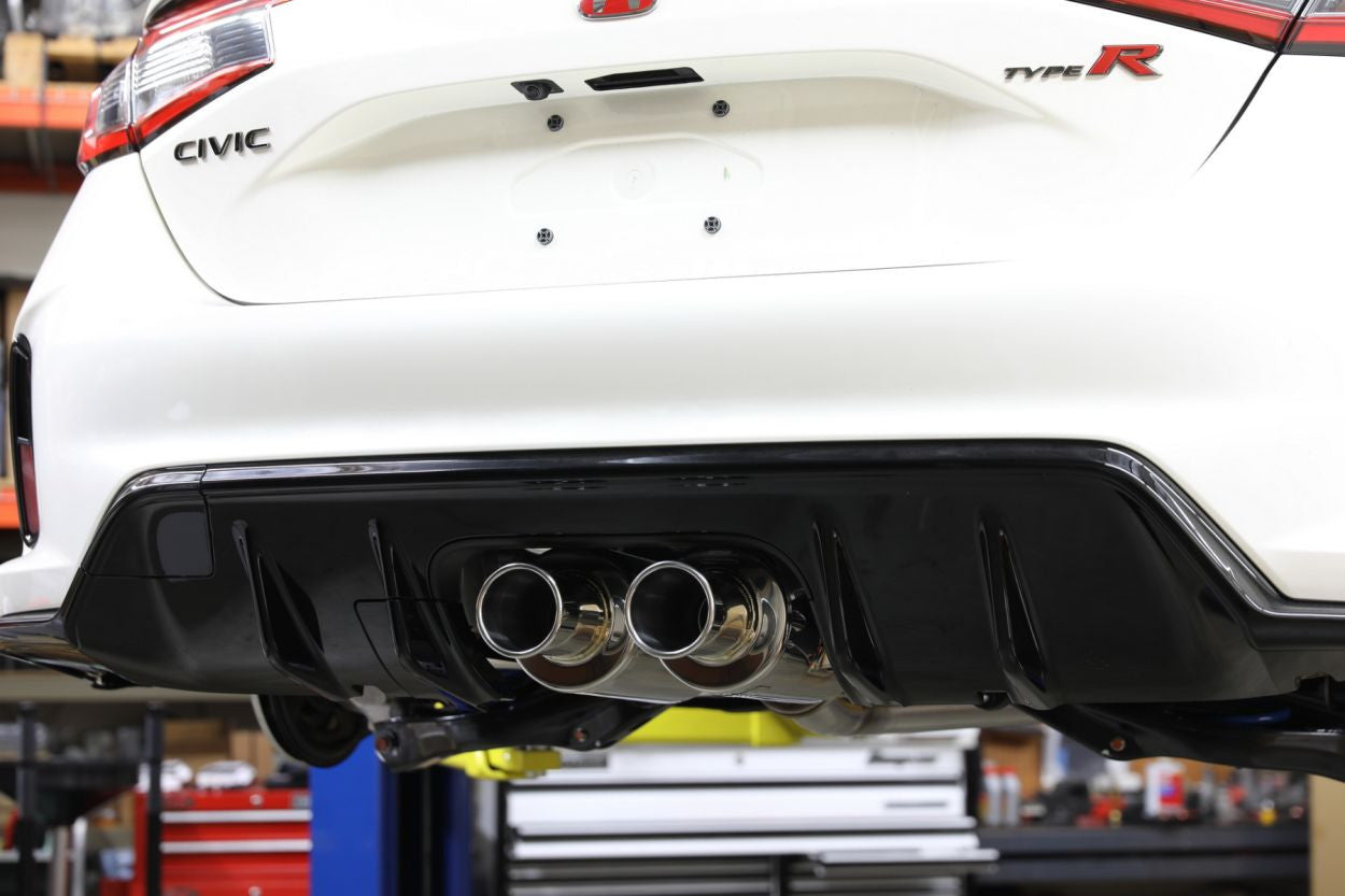 Spoon Sports N1 Exhaust System | Honda Civic Type R FL5 BACK VIEW PROFILE