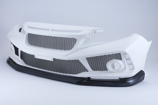 Spoon Aero Bumper Front, FRP, Carbon Lip | Honda Civic Type R  FK9