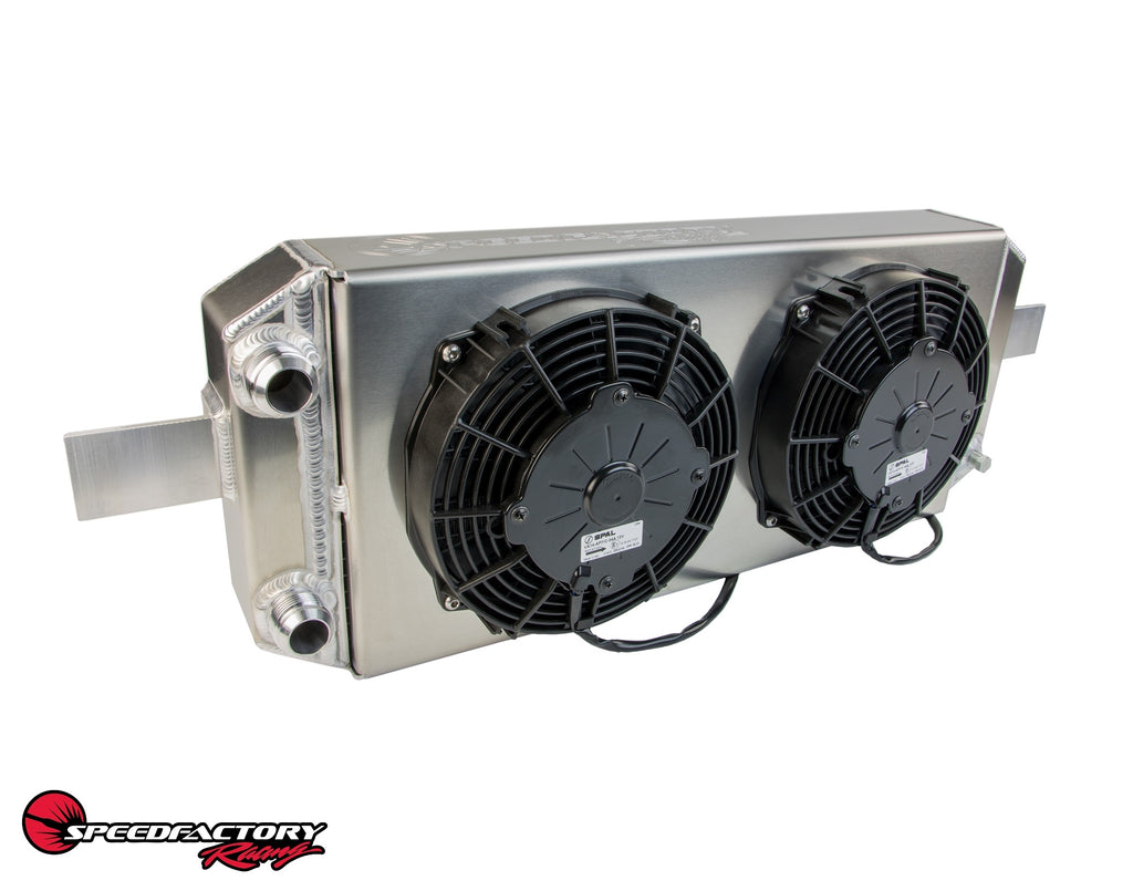 SpeedFactoryRacing Aluminum Tucked Radiator