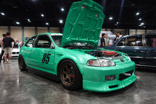 Hot Build  Race-Style Civic EG: A Track-Ready Masterpiece at Wekfest Palm Beach 2023