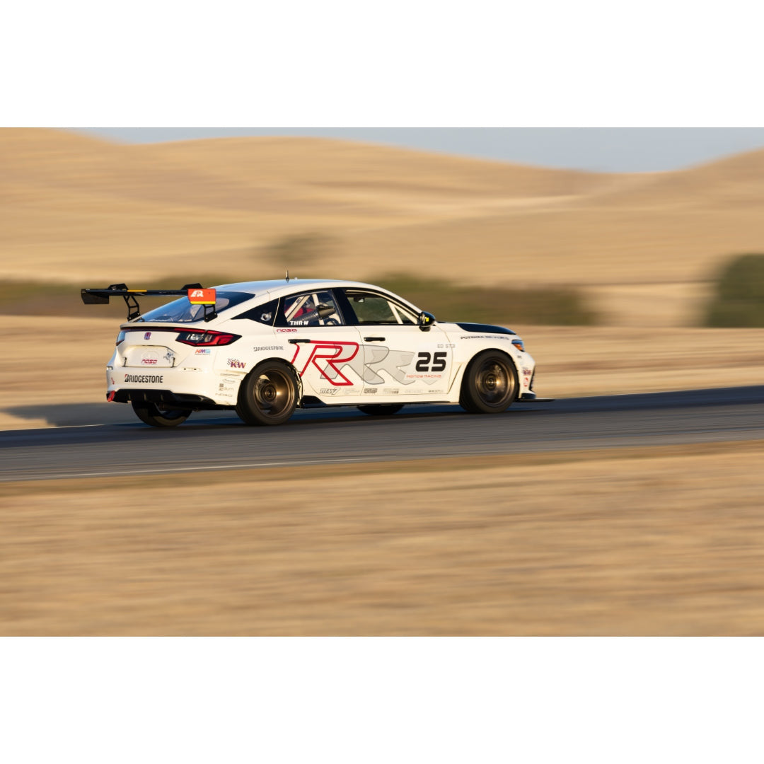 GT-250 Swan Neck 67" Spec Wing | 2023 Honda Civic Type R install