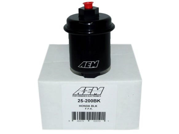 AEM Black Fuel Filter Kit | Honda