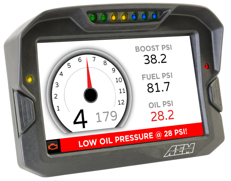 AEM CD-7 Race Dash Carbon Fiber