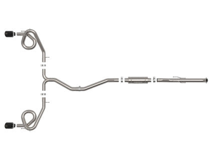 aFeTakeda Cat-Back Exhaust w/ Black Tips | 22 Civic SI