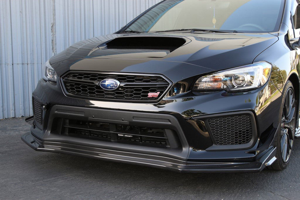 APR Performance Carbon Fiber Air Dam | Subaru STI/WRX 2018-2021 Install 3