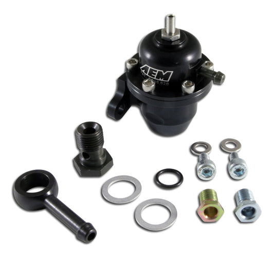 AEM Black Fuel Pressure Regulator | B Series | D Series