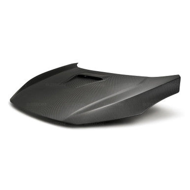Seibon 17-18 Honda Civic Type-R OEM-Style Dry Carbon Fiber Hood - HD17HDCVR-OE-DRY