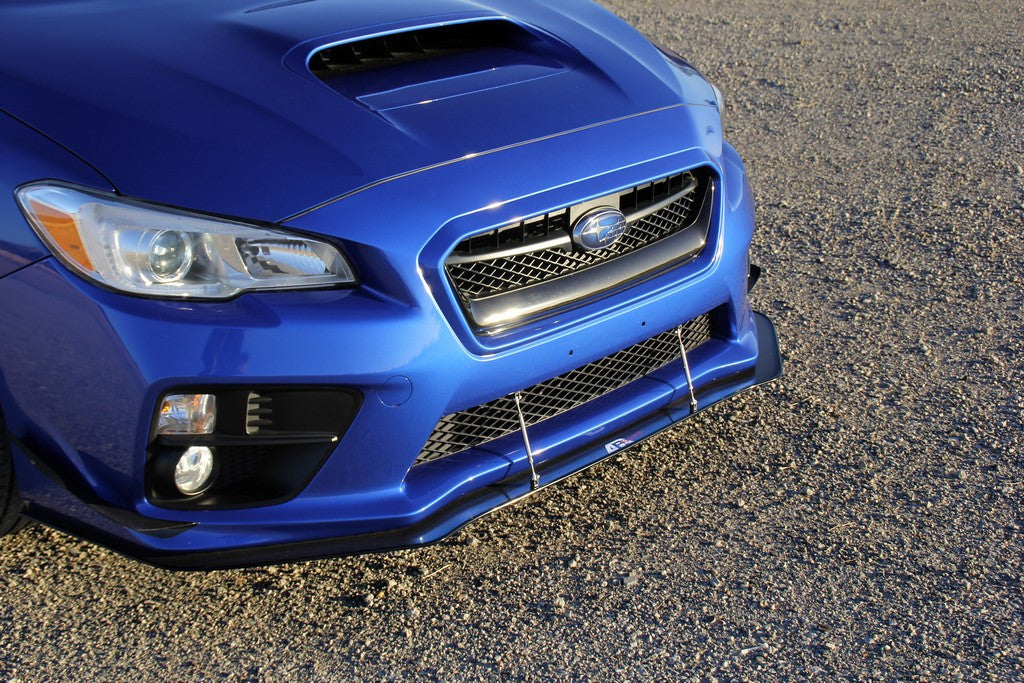 APR Performance Carbon Fiber Wind Splitter With Rods | Subaru WRX 2015-2017Install2