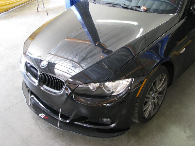 APR Performance Carbon Fiber Wind Splitter With Rods | BMW  E92 335i 2006-2010 Install 3