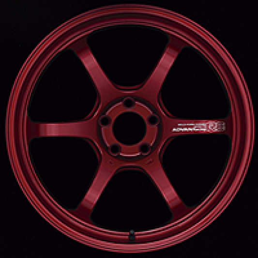 Advan R6 20x10 +45mm 5-114.3 Racing Candy Red Wheel - YA60K45ECR