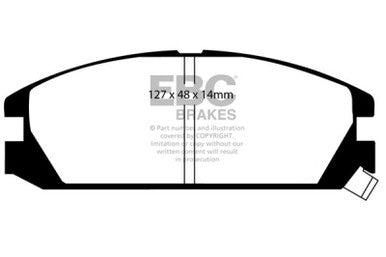 EBC 86-89 Acura Integra  Ultimax2 Front Brake Pads