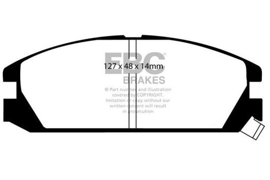 EBC 86-89 Acura Integra  Greenstuff Front Brake Pads DP2623