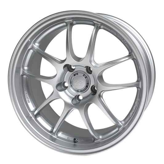 Enkei PF01 15x8 4x100 35mm Offset Silver Wheel - 460-580-4935SP460-580-4935SP