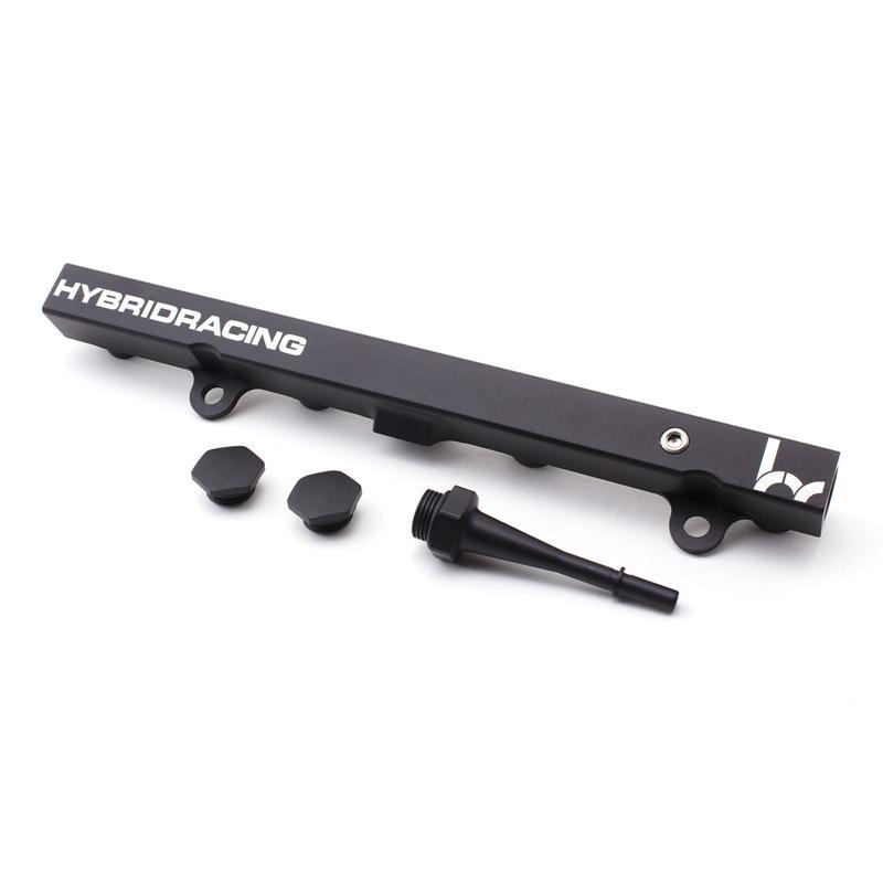 Hybrid Racing K-Series Fuel Rail & Fittings (06-11 Honda Civic Si) Black HYB-FRL-01-10