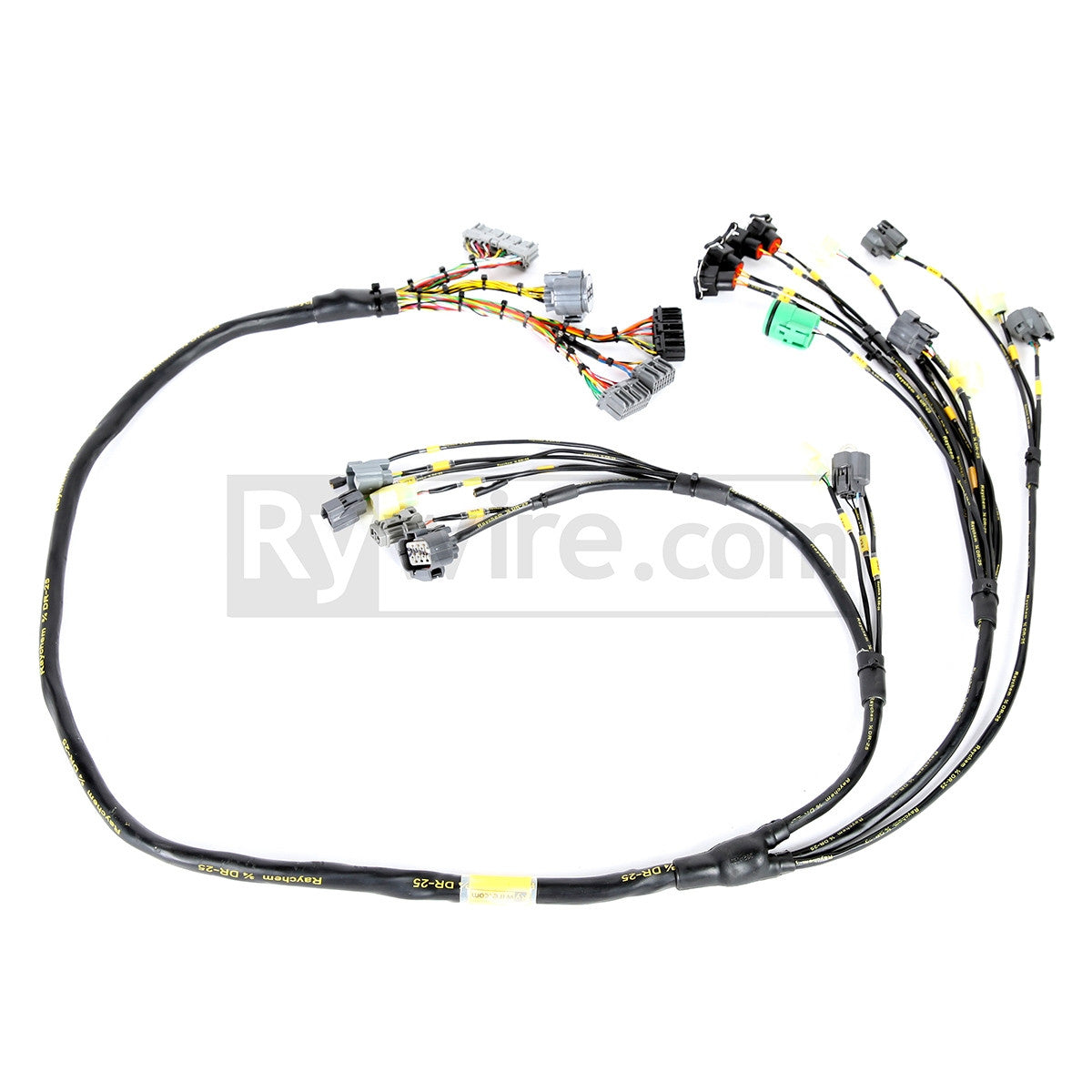 Rywire D & B-Series Mil-Spec Engine Harness w/Chassis Specific Adapter - RY-B1-MILSPEC-W/QUICK-EG-2A