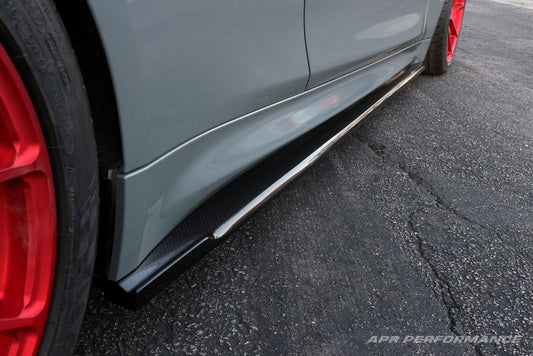 APR Performance Carbon Fiber Side Rocker Extensions BMW F82 M4 | BMW F82 M4 2014-2020 Install 3