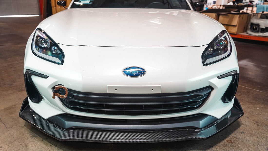APR Performance Carbon Fiber Front Airdam | Subaru BRZ 2022-UP Install 3