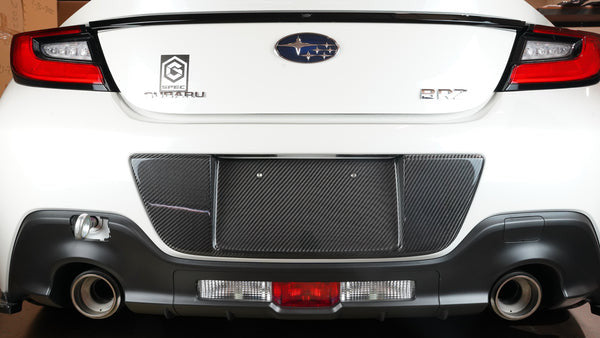 APR Performance Carbon Fiber License Plate Frame/WRX,STI Sedan | GR86/BRZ 2022-upInstall2