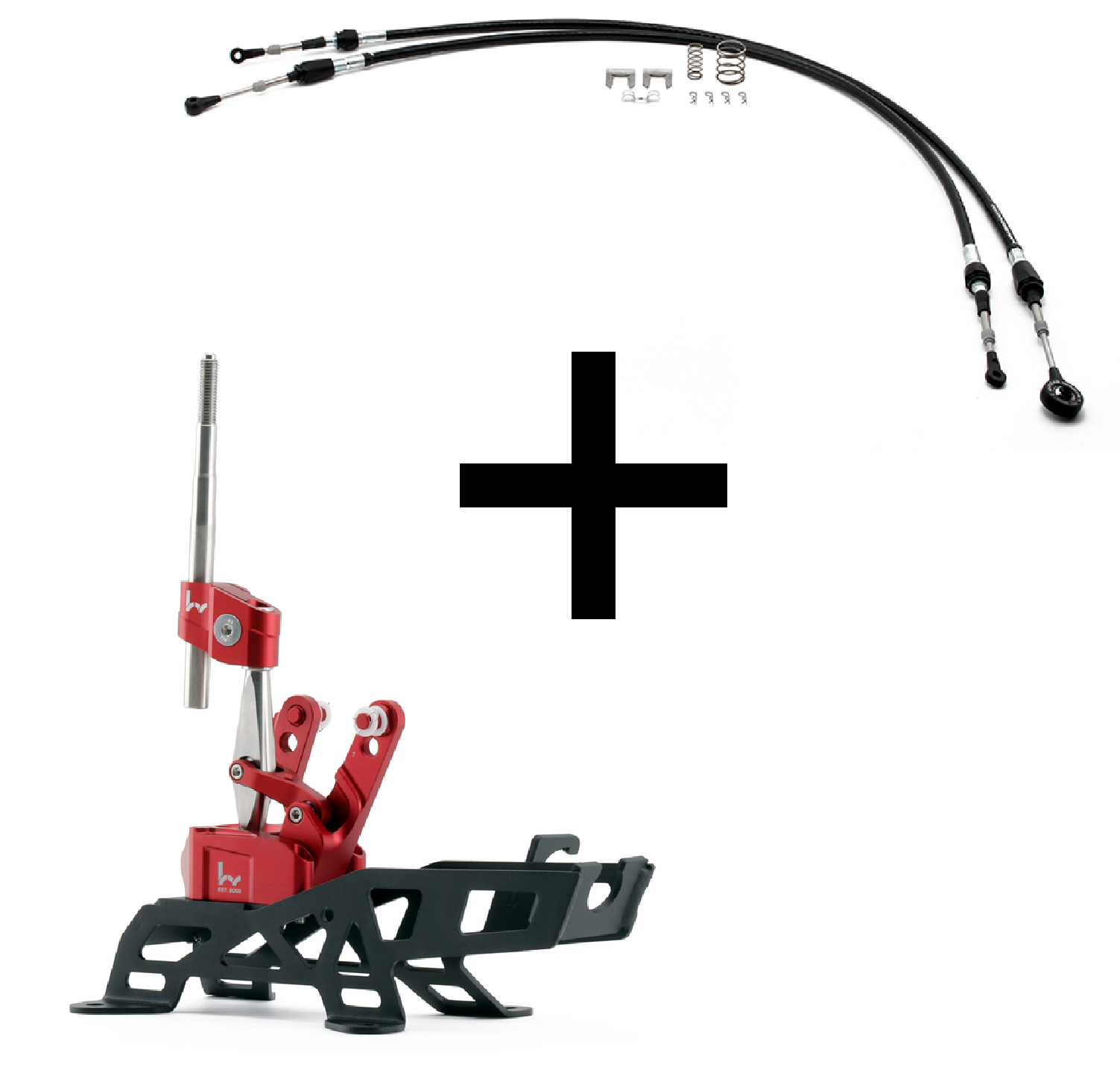 hybrid-racing-v3-short-shifter-cable-combo-02-06-rsx Dust Red