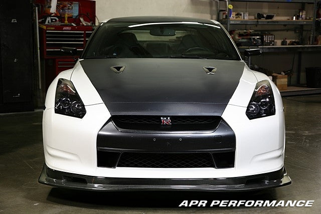 APR Performance Carbon Fiber Front Airdam | Nissan GTR R35 2008-2011 Install 3