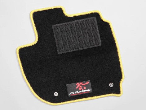 J's Racing Sport Floor Mat - Acura RSX DC5 (Orange)