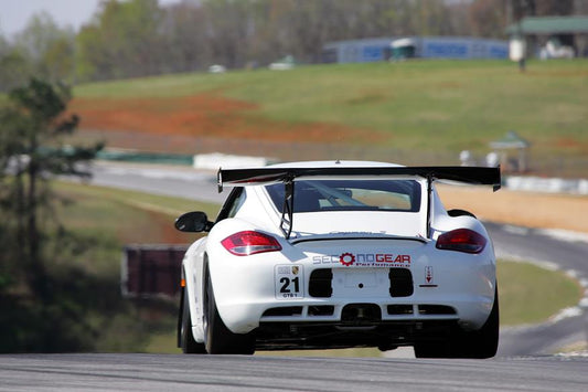 APR Performance GTC-300 Porsche Cayman Spec Wing | Porsche Cayman 2006-2012 Install 3