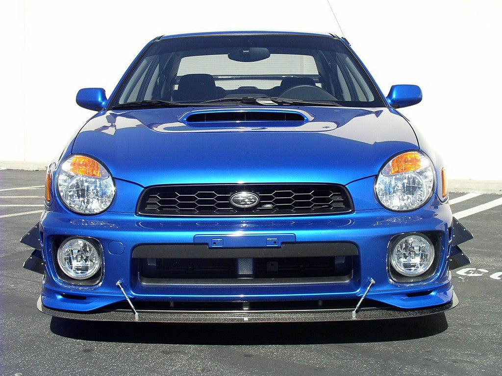 APR Performance Carbon Fiber Wind Splitter With Rods | Subaru WRX/STI 2002-2003Install2