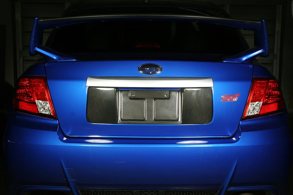 APR Performance Carbon Fiber License Plate Frame/WRX,STI Sedan | WRX/STI Sedan 2008-2014Install2