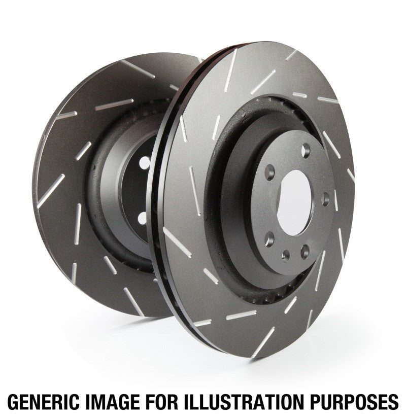 EBC 89-94 Nissan Skyline (R32) 2.0 GTE USR Slotted Rear Rotors USR694